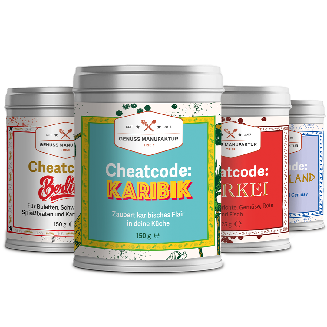 Cheatcode 4er als Geschenkset