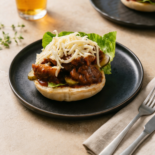 Schaschlik Meatball Burger