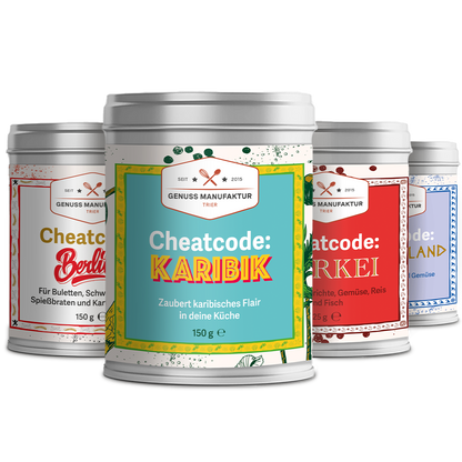 Cheatcode 4er Set im Schmuckkarton