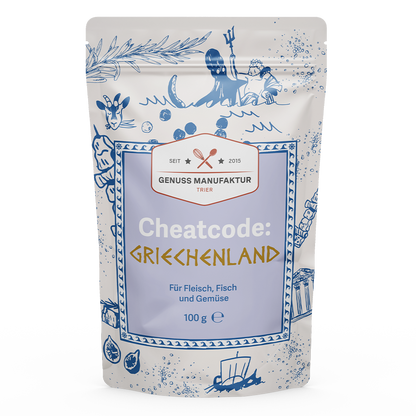 Cheatcode Griechenland im Beutel